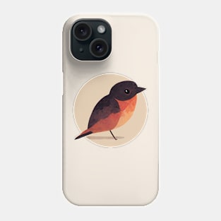 Cute abstract bird Phone Case