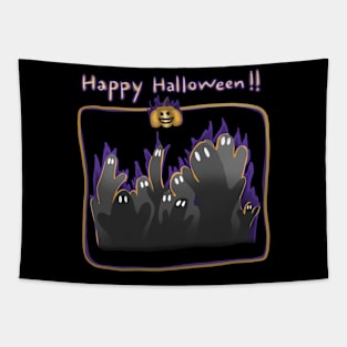 Boo ghost celebrate Tapestry