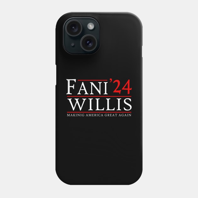 Fani Willis Making America Great Again Phone Case by Sunoria