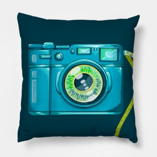 The Eye of the Camera Pillow