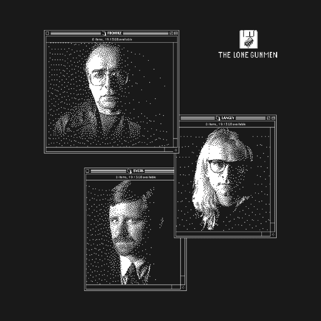 The Lone Gunmen by haunteddata