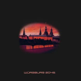 Futuristic Würzburg 2045 Artwork T-Shirt