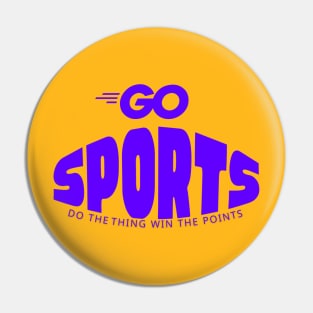 Go Sports win the points yaya sports Pin