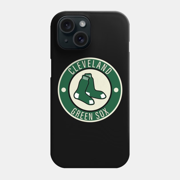 Vintage Cleveland Green Sox Baseball 1913 Phone Case by LocalZonly