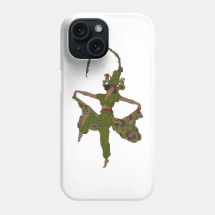 Art Nouveau Asparagus Hat Phone Case