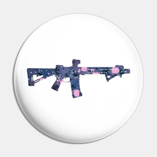 "Splatter" AR15 Pin