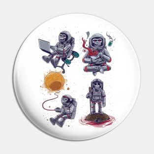 space monkey Pin