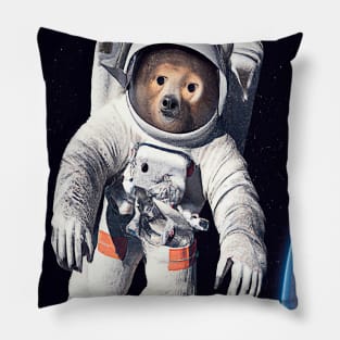 Space Walking Bear Pillow