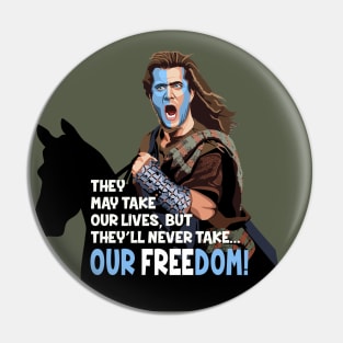 WILLIAM WALLACE Freedom Pin