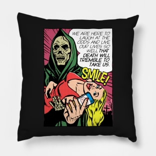 Death Will Tremble Pillow