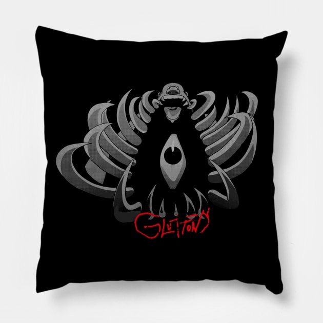 GLUTTONY Pillow by Gaki