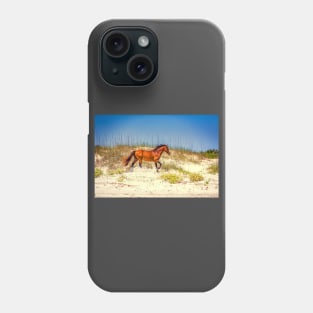 Wild Horses at Cumberland Island National Seashore Phone Case