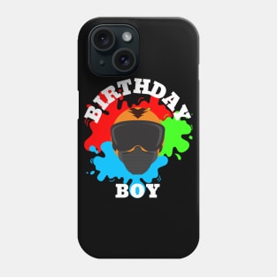 Birthday Boy Paintball Phone Case