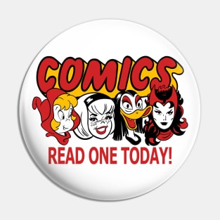 Comics Read One Today (Witch Edit.) Pin