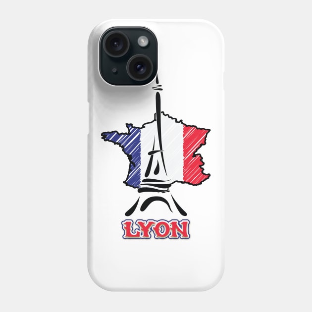 LYON City Phone Case by WE BOUGHT ZOO