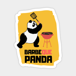 BARBEQUE PANDA Magnet