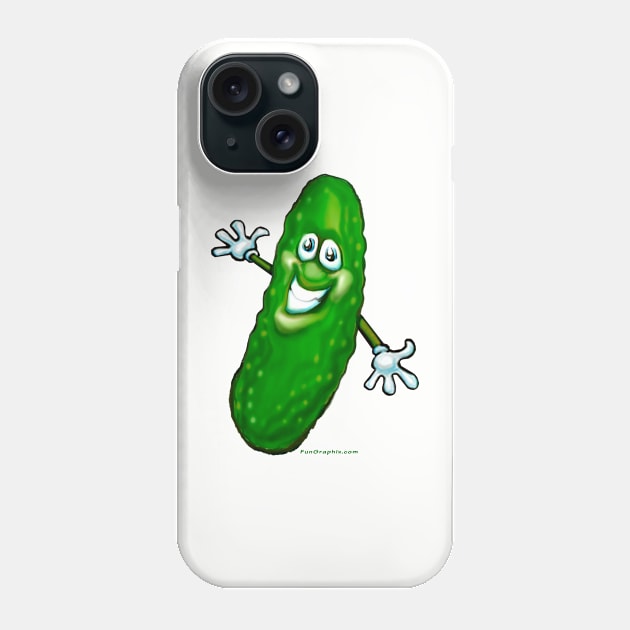 Pickle Phone Case by Kevin Middleton