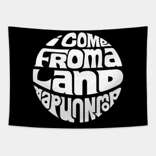 I Come From A Land Downunder - WHITE Tapestry