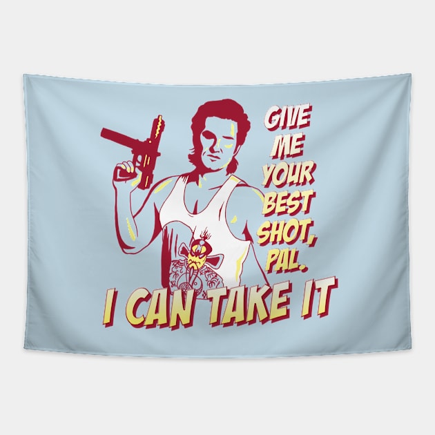 Give me your best shot, Pal. I can take it. Tapestry by spookyruthy