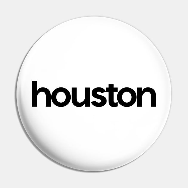 Houston Minimal Pin by theoddstreet