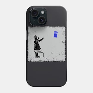 Girl and the Blue Box Phone Case