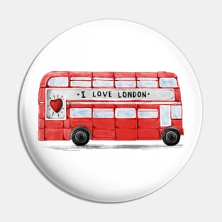 London Bus Pin