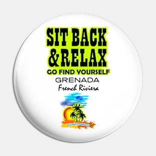 Sit Back And Relax In Grenada, French Riviera Pin