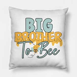 Big brother to bee-Buzzing with Love: Newborn Bee Pun Gift Pillow