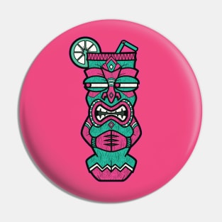 Side-Eye Tiki Pin