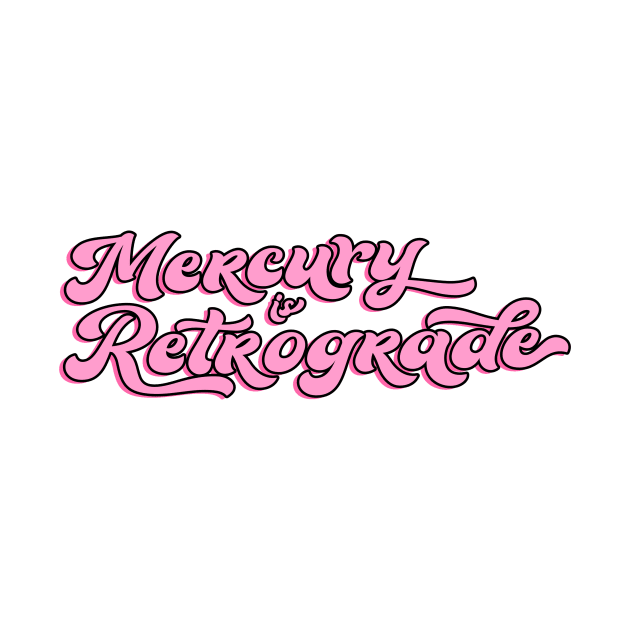 Mercury is Retrograde Pink Astrology Aesthetic by Asilynn