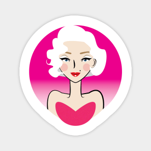 Marilyn in Pink Magnet