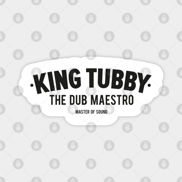 King Tubby: The Dub Maestro. Magnet by Boogosh