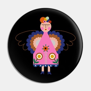 Frida kahlo colorful summer flowers viva la vida feminist painter Pin