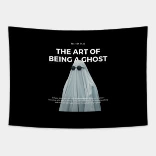 The Art of Being A Ghost Tapestry