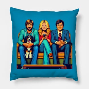 Threes company Pillow