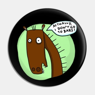 funny horse Pin