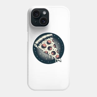 retro pepperoni pizza Phone Case