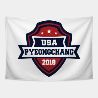 USA Pyeongchang 2018 Tapestry