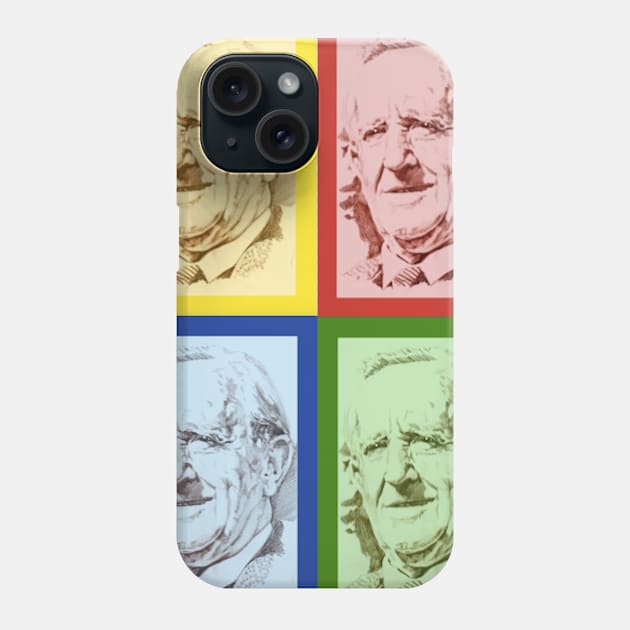 Four Tolkiens Phone Case by Grant Hudson