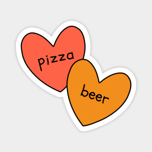 Pizza and Beer Magnet