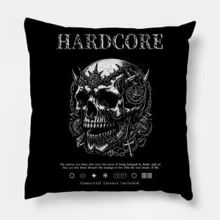 Hardcore Skull | Skater Skull | Japanese Skull Pillow