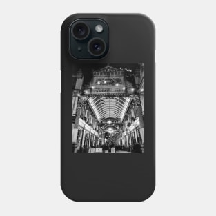 Leadenhall Market Black and White Phone Case