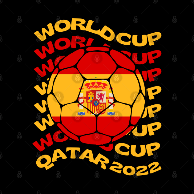 Spain World Cup by footballomatic