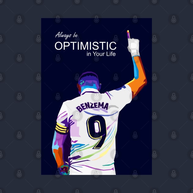 Quotes Karim Benzema Wpap Art by Pure Touch