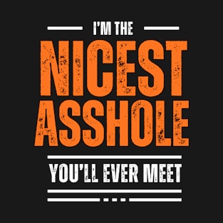 I'm the Nicest, You'll Ever meet. T-Shirt