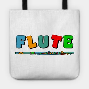 Colorful Flute Tote