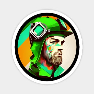 Engineer St. Patrick's Day Magnet