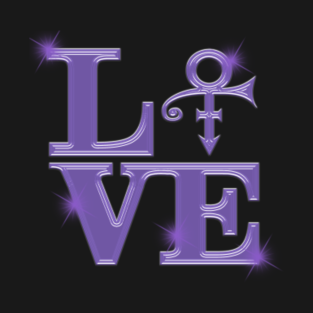 Image result for prince love symbol purple
