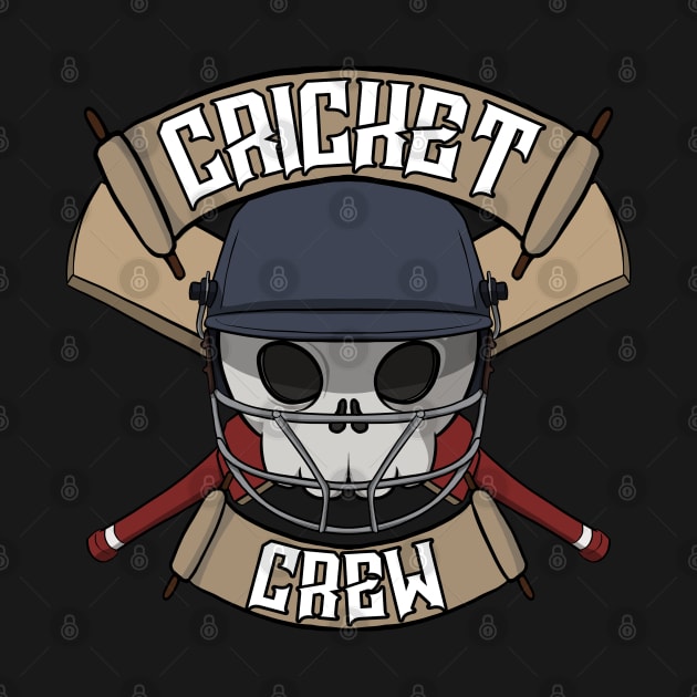 Cricket crew Jolly Roger pirate flag by RampArt