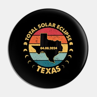 Solar Eclipse 2024 Texas Solar Eclipse Pin